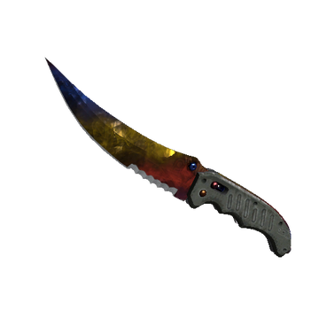 Flip Knife | Marble Fade